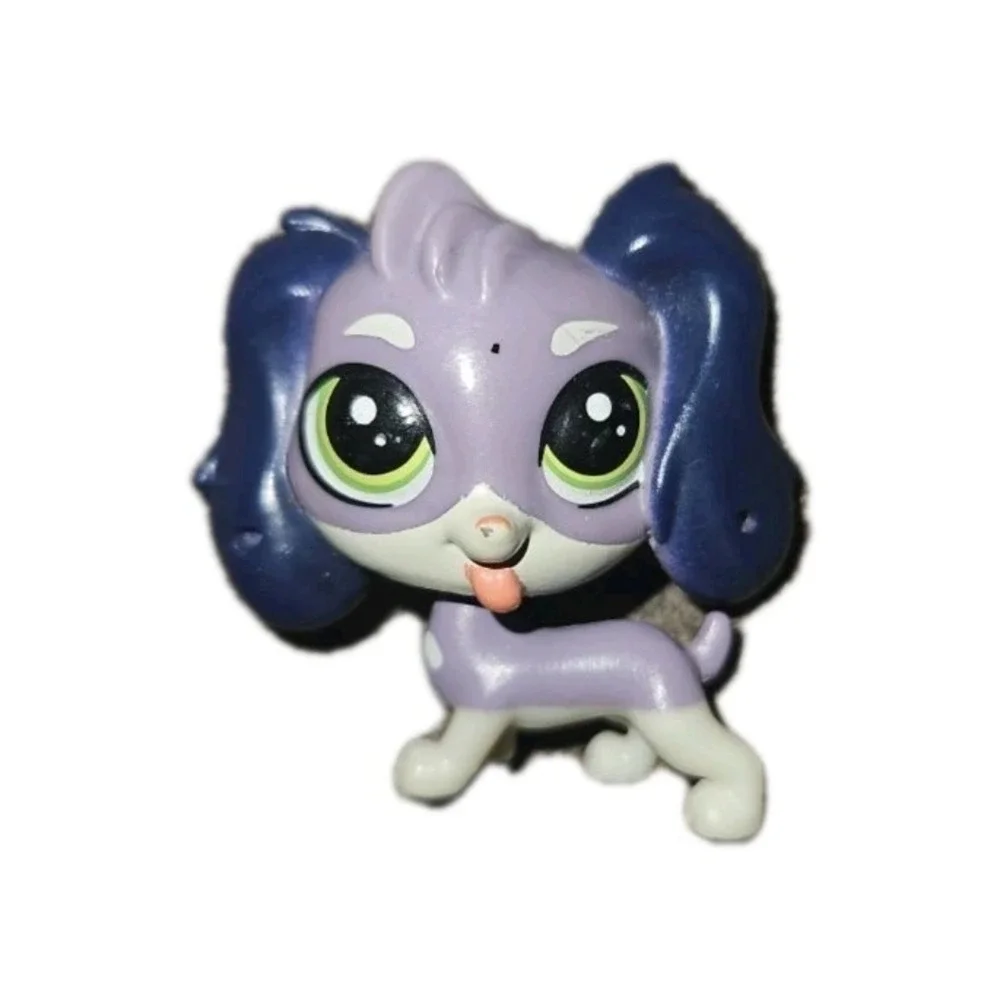 Littlest Pet Shop LPS #4101 Spaniel Named Frankie Lowman Green Eyes